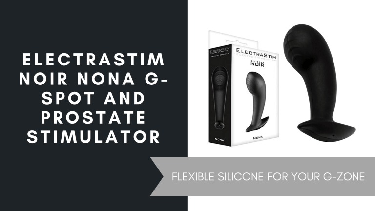 Electrastim Noir Nona G-Spot and Prostate Stimulator, June 2021