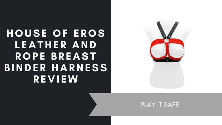 House Of Eros Leather And Rope Breast Binder Harness Review, June 2021