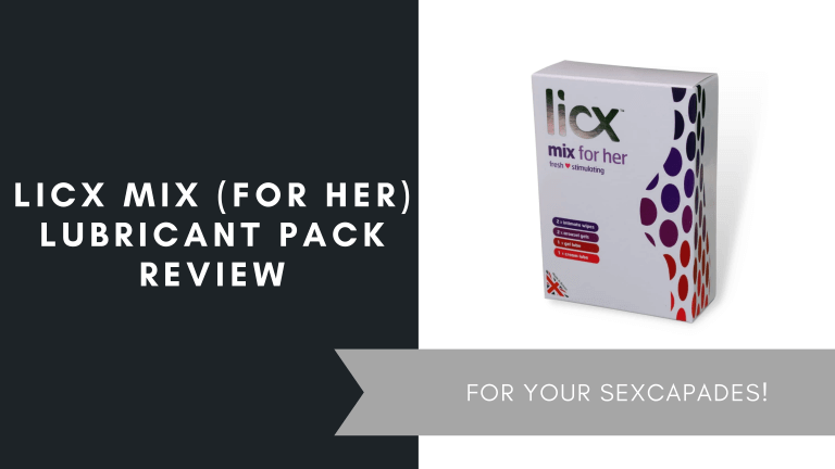 Licx Mix (For Her) Lubricant Pack Review, June 2021